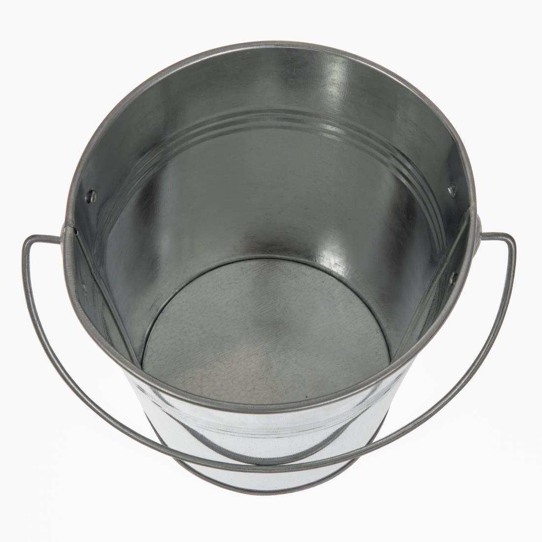 Olympia ronde gegalvaniseerde emmer 13cm - Afbeelding 7