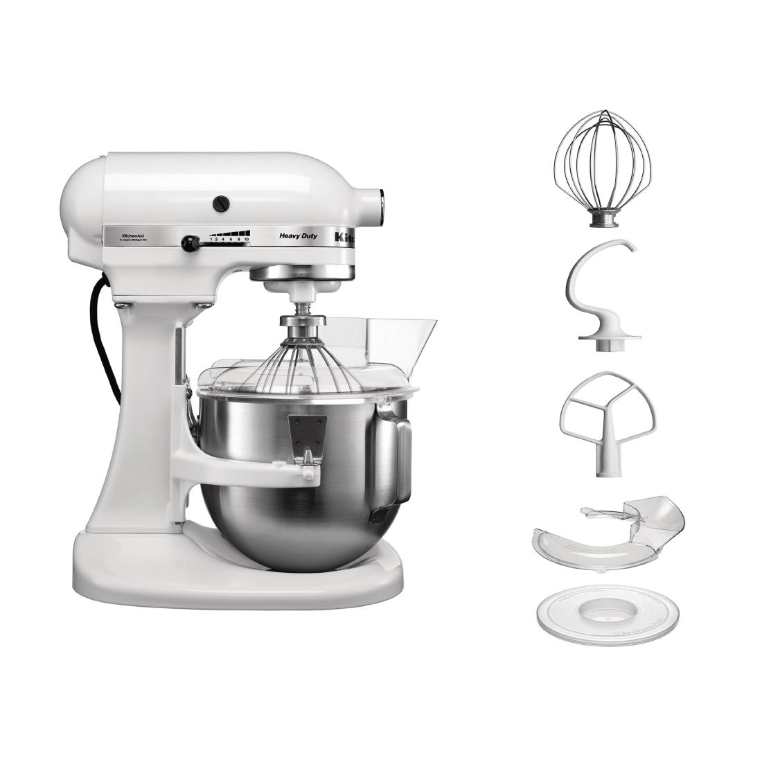 KitchenAid K5 planetaire mixer wit 4,8L 5KPM5EWH - Afbeelding 2