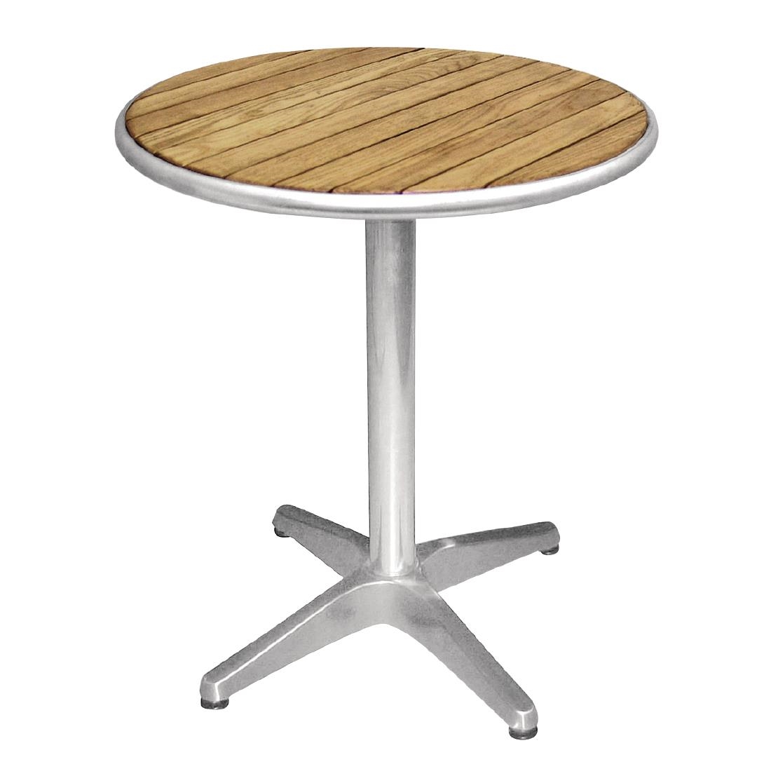 Bolero ronde tafel met essenhouten blad 60cm - Afbeelding 2