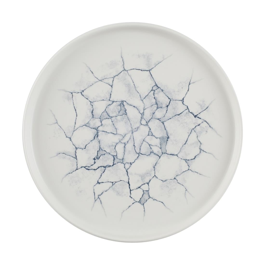 Churchill Studio Prints Kintsugi Pearl Grey Borden 260mm (6 stuks) - Afbeelding 2