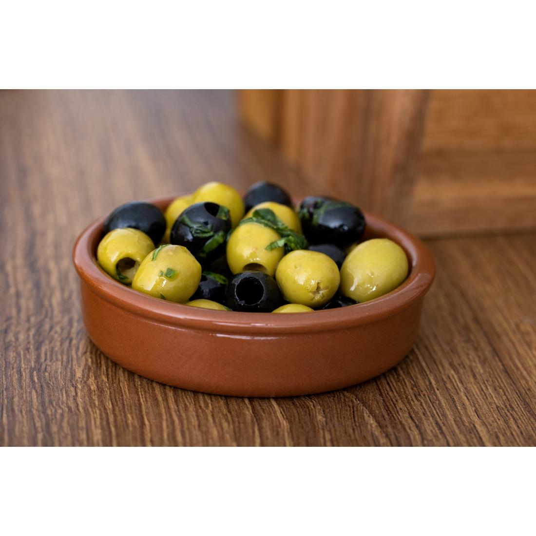 Terracotta tapas schaaltjes 10cm (24 stuks) - Afbeelding 7