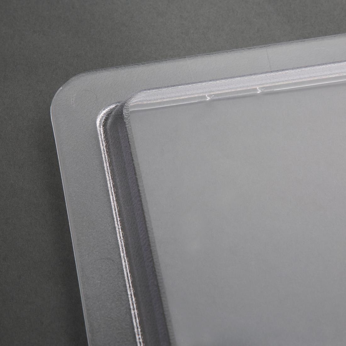 Vogue Polycarbonaat deksel groot voor voedselcontainer - Afbeelding 4