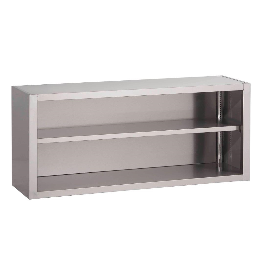 Gastro M RVS open wandkast 80cm - Afbeelding 2