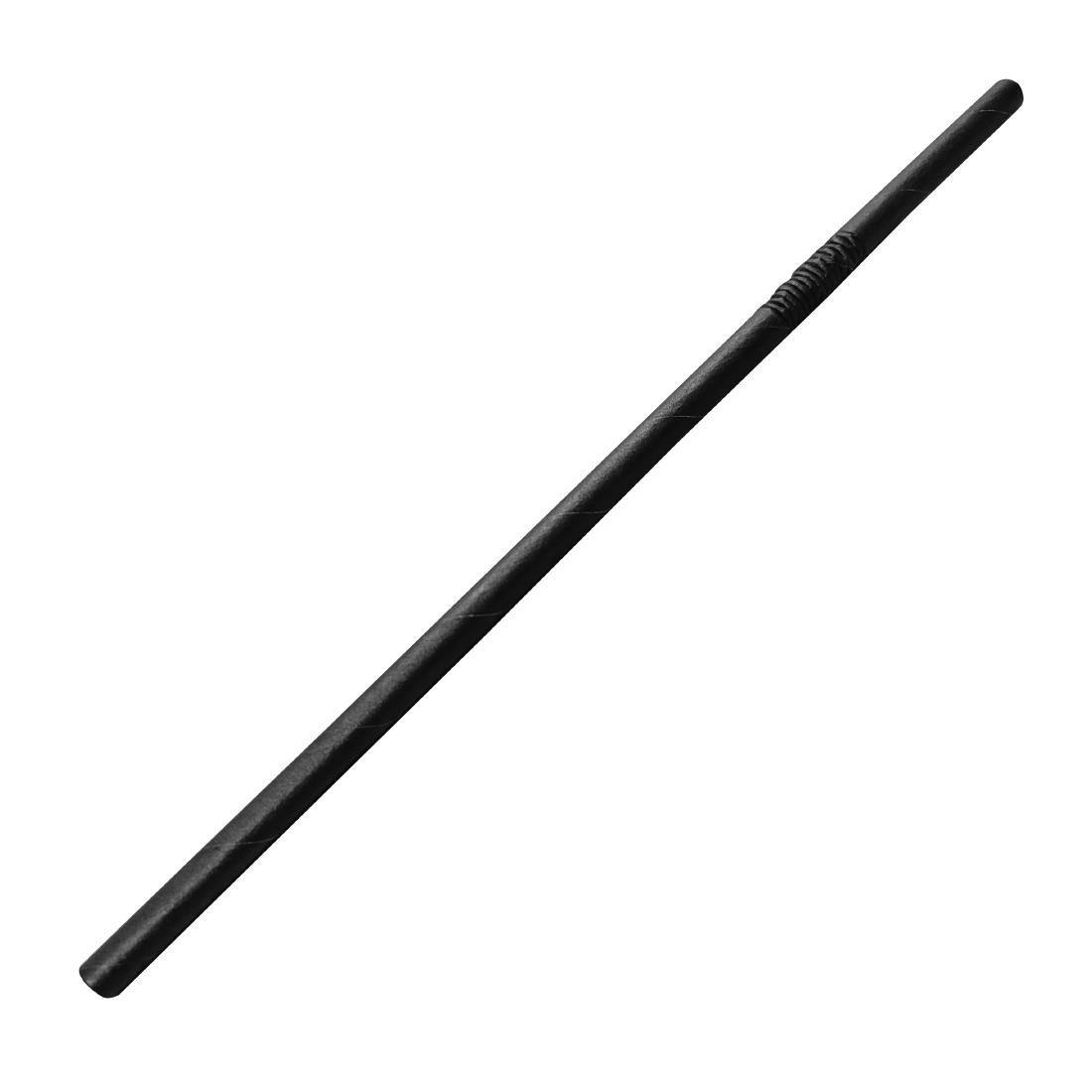 Fiesta Compostable composteerbare papieren buigrietjes zwart (250 stuks) - Afbeelding 4