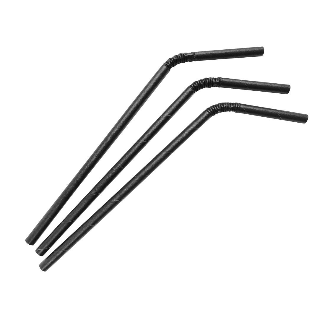 Fiesta Compostable composteerbare papieren buigrietjes zwart (250 stuks) - Afbeelding 7