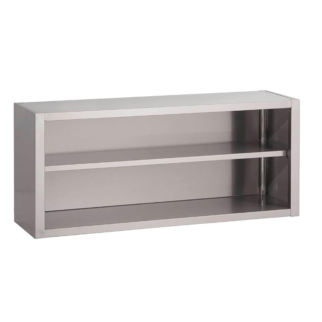 Gastro M RVS open wandkast 180cm - Afbeelding 2