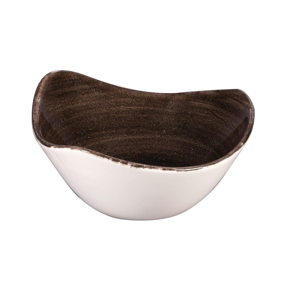 Churchill Stonecast Patina Black Schalen 153mm (12 stuks) - Afbeelding 3