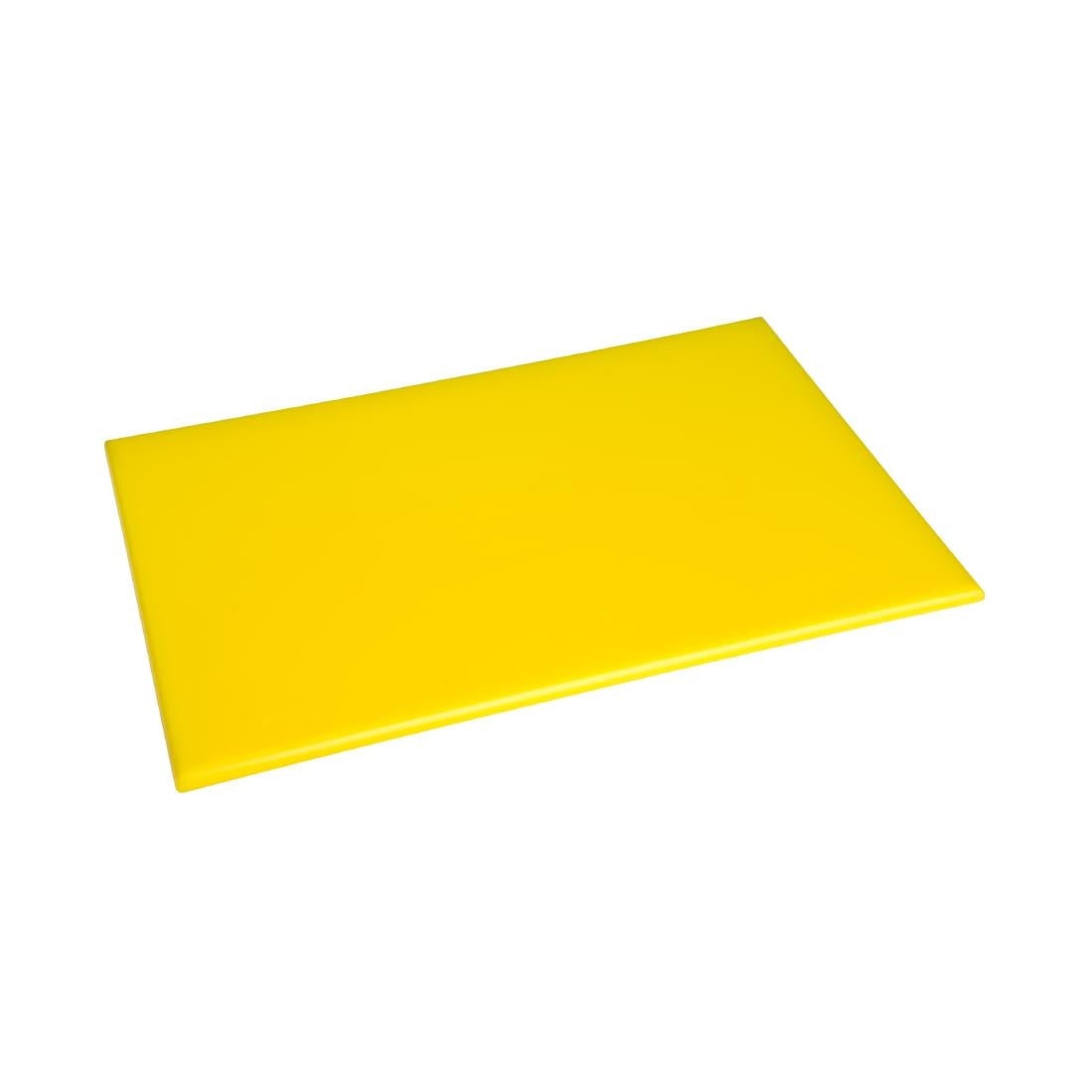 Hygiplas HDPE snijplank geel 450x300x12mm - Afbeelding 2