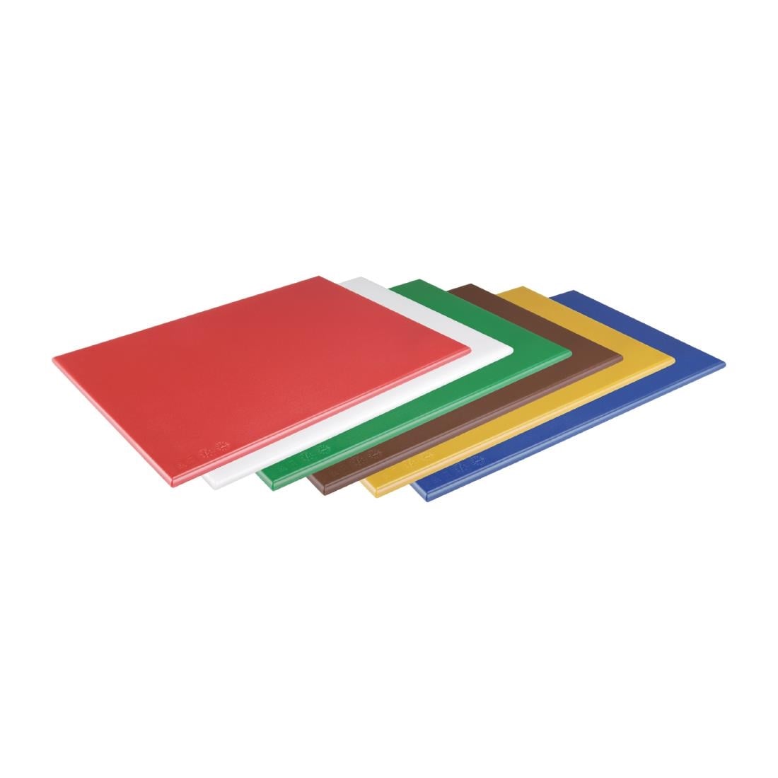 Hygiplas HDPE snijplank geel 450x300x12mm - Afbeelding 10