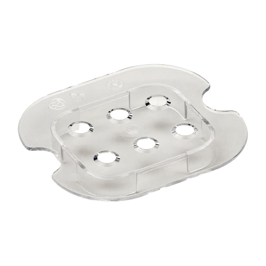 Gastro M polycarbonaat lekrooster GN 1/6 - Afbeelding 2