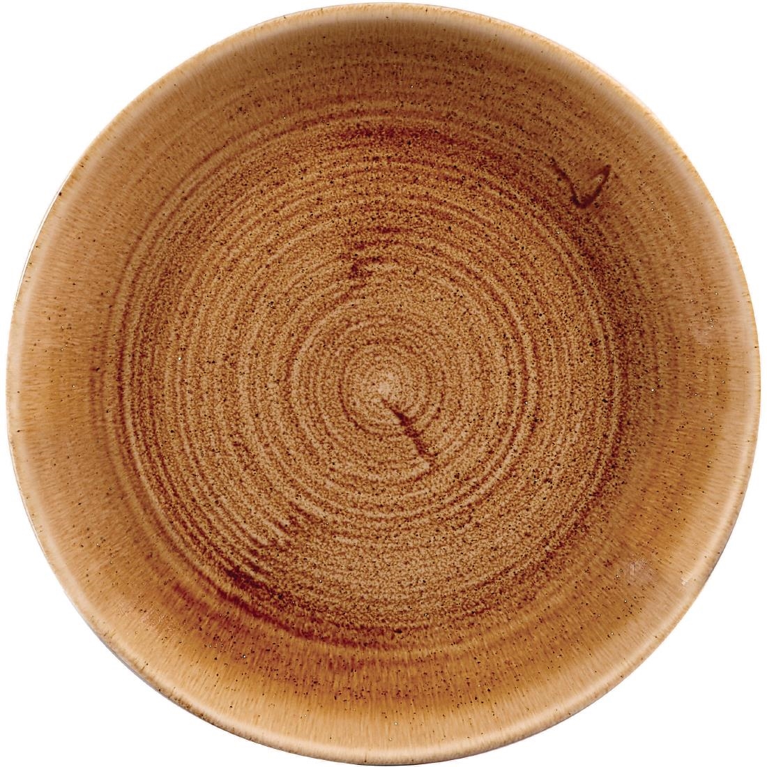 Churchill Stonecast Patina Vintage Copper Evolve Coupe Bord 16.5cm (12 stuks) - Afbeelding 2