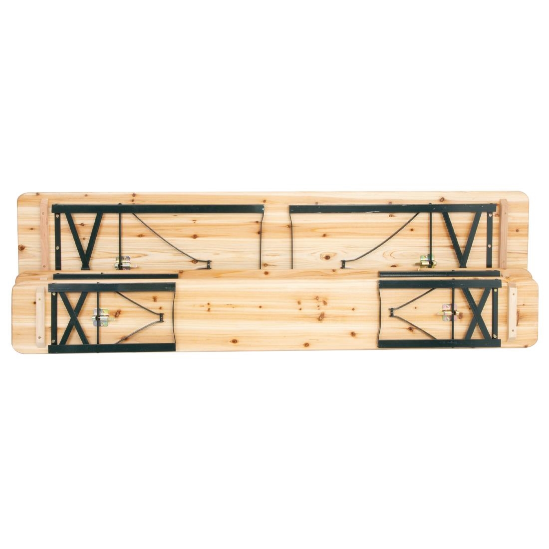 Bolero Duitse bierbank en tafelset 1770x500mm - Afbeelding 4
