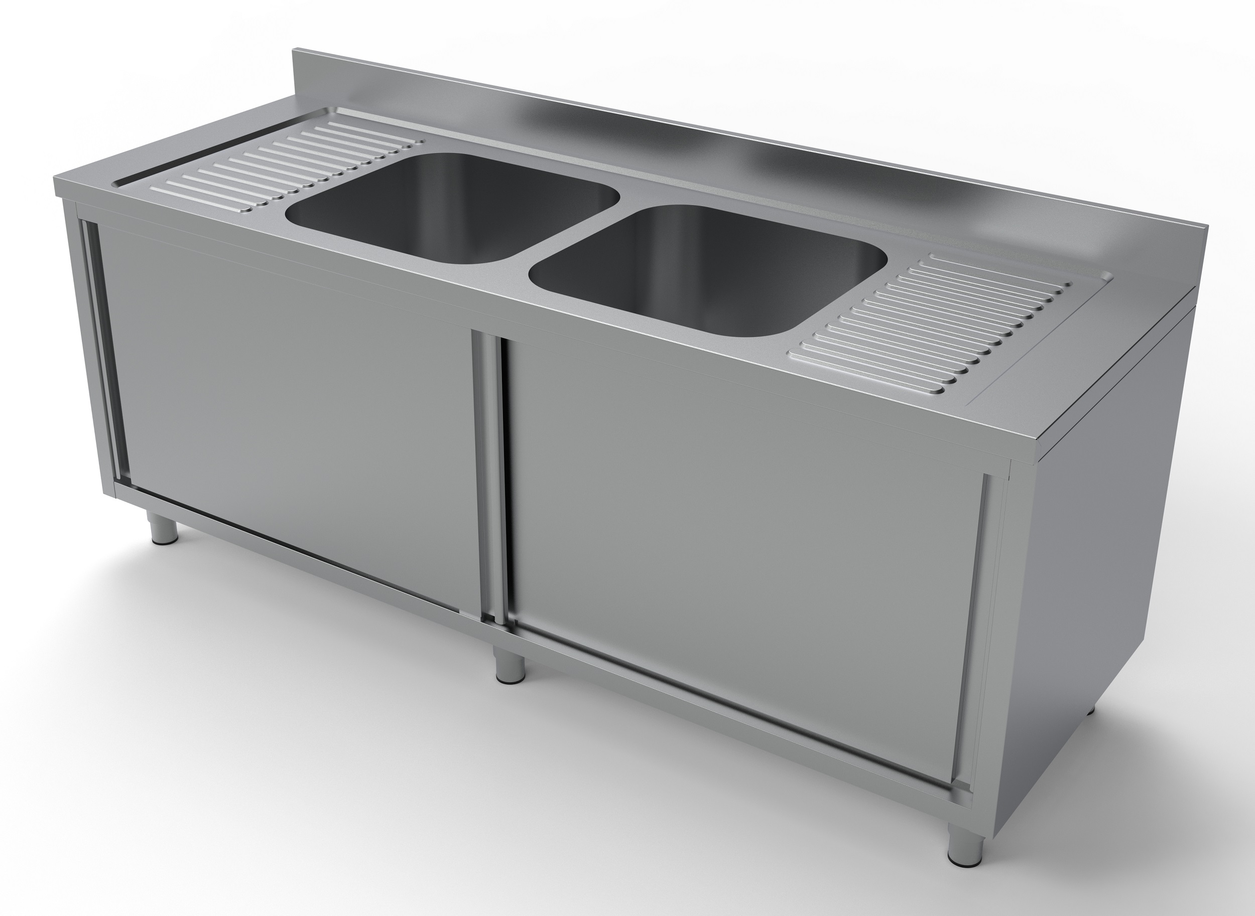 700 SPOELTAFEL SCHUIFD 2M 2000 - Afbeelding 2