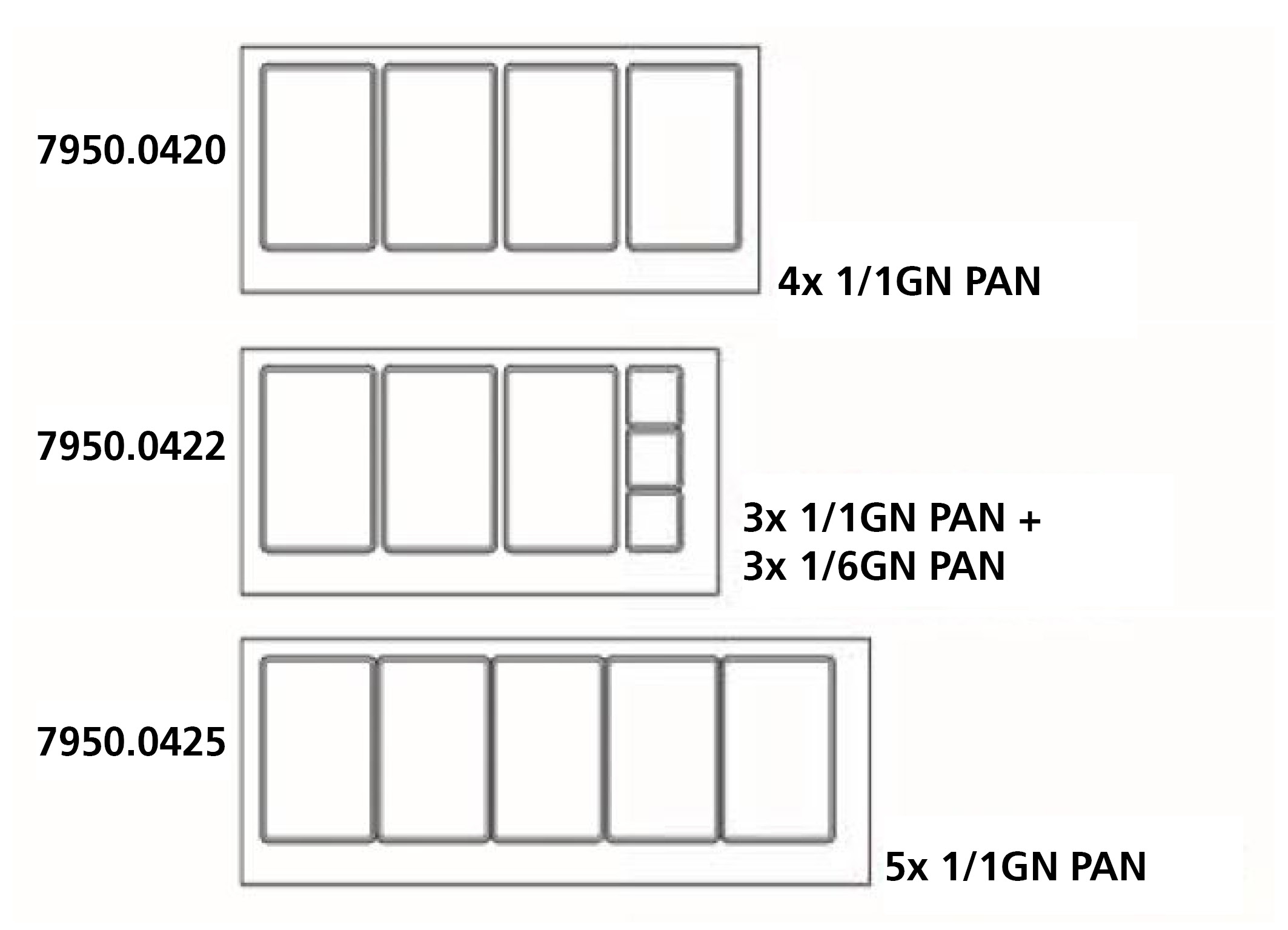 700 KOELWERKBANK GLAS RECHT 2D - Afbeelding 3