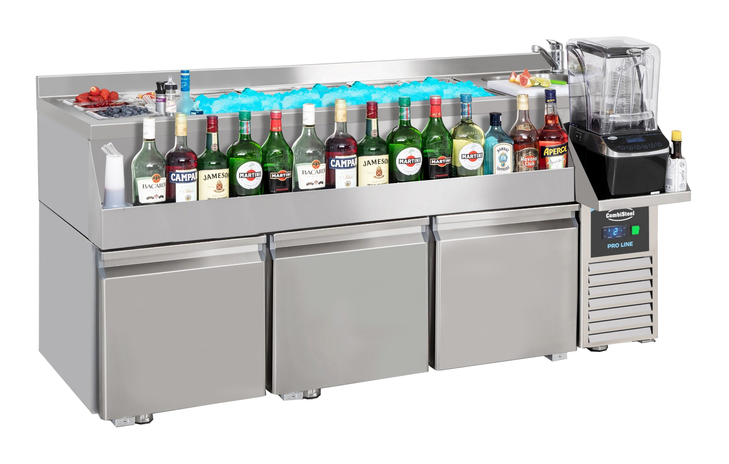 COCKTAIL BAR STATION 3 DEURS - Afbeelding 2