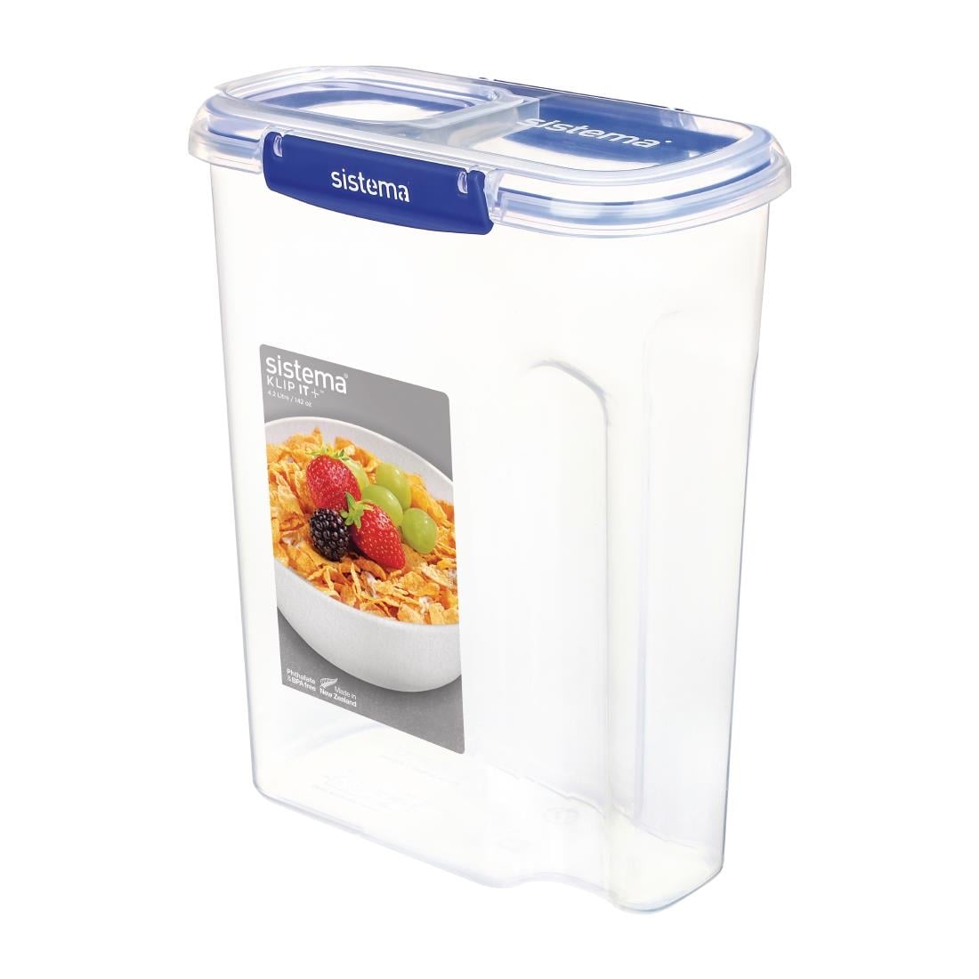 Sistema Klip It Plus 4,2L ontbijtgranen bewaardoos - Afbeelding 2