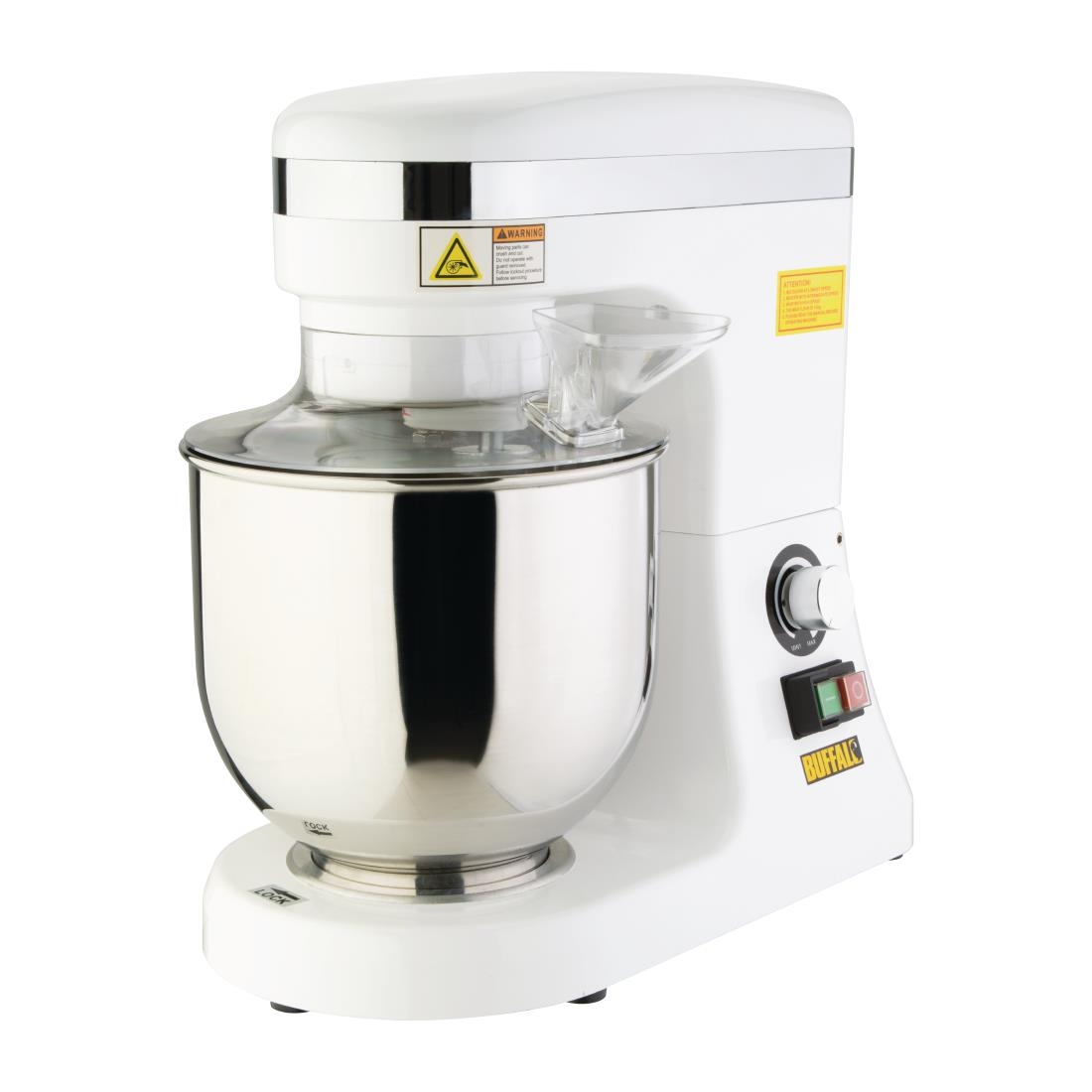 Buffalo planetaire mixer 7L wit - Afbeelding 2
