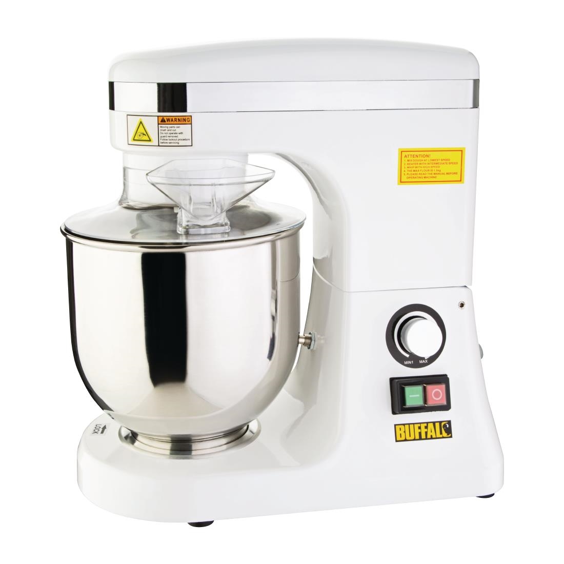 Buffalo planetaire mixer 7L wit - Afbeelding 5