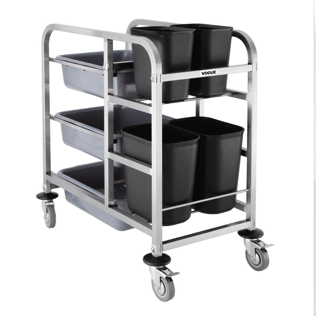 Vogue RVS afruimwagen - Afbeelding 4