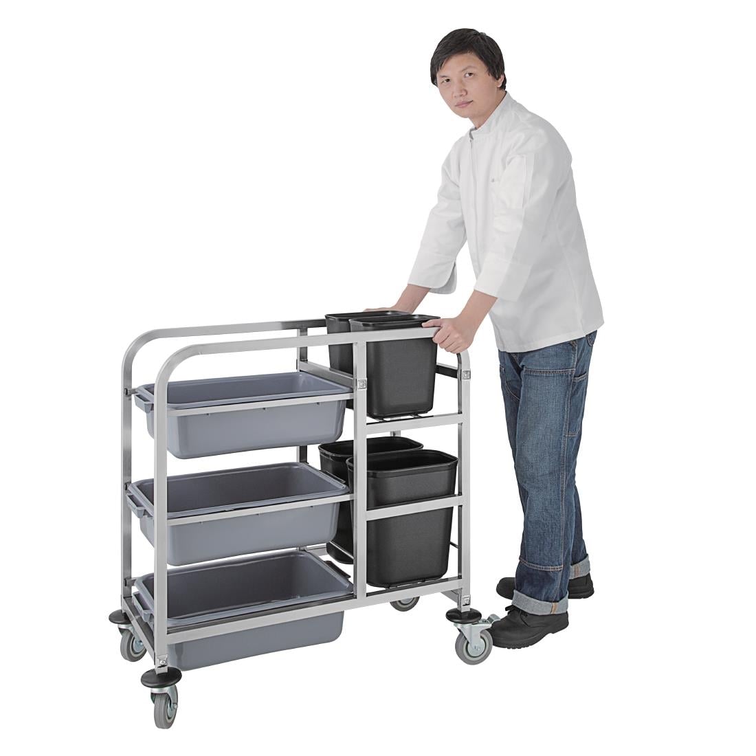Vogue RVS afruimwagen - Afbeelding 6