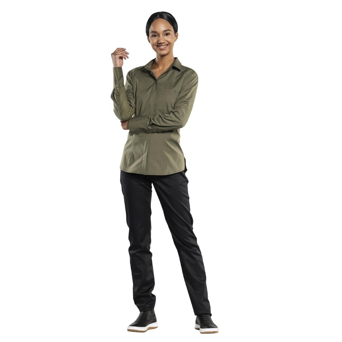 Chaud Devant Dames Ufx Moss Blouse Xxl - Afbeelding 2