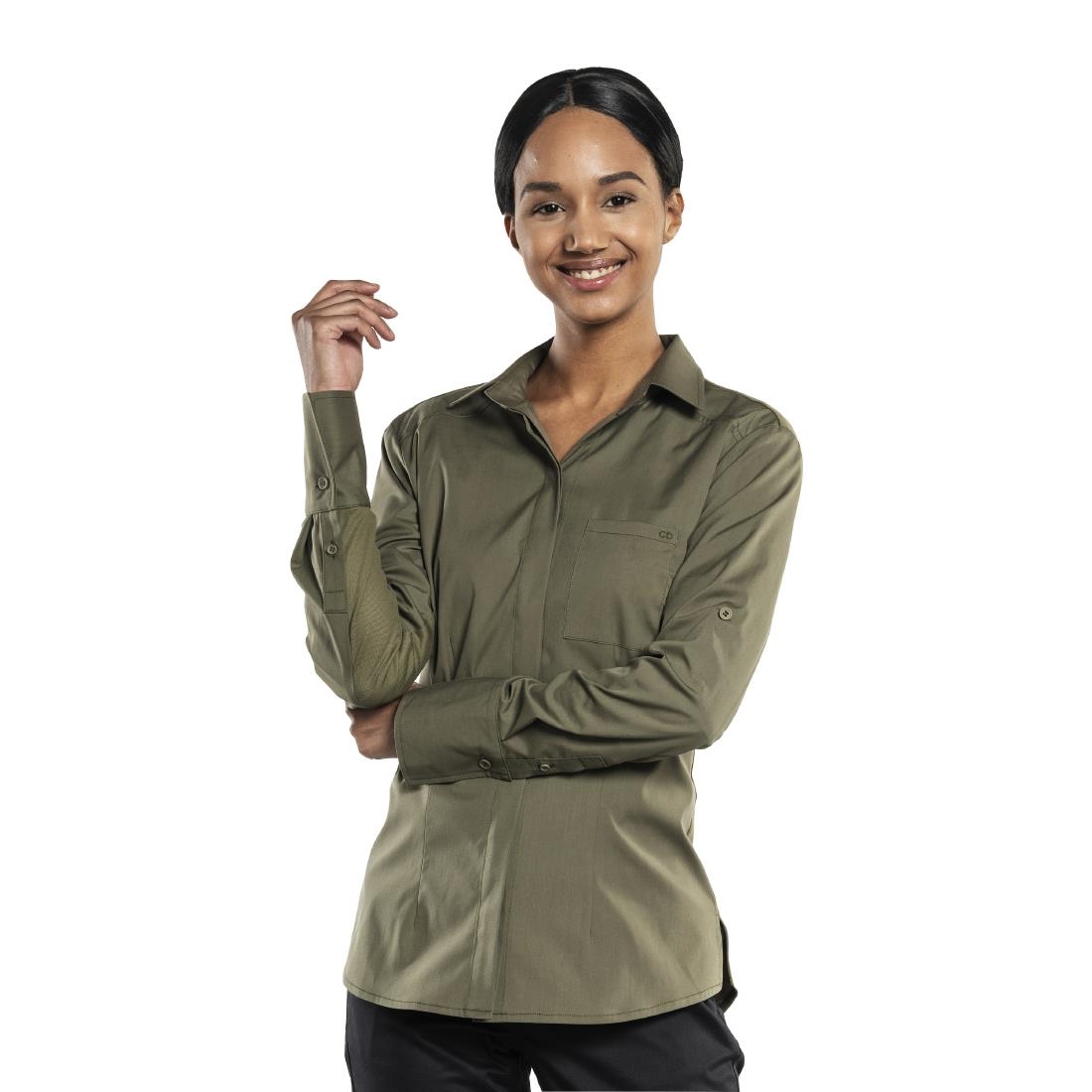 Chaud Devant Dames Ufx Moss Blouse Xxl - Afbeelding 3