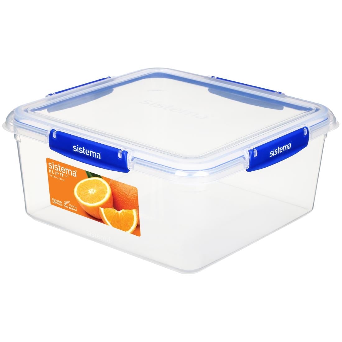 Sistema Klip It Plus vierkante vershouddoos 5,5L - Afbeelding 2