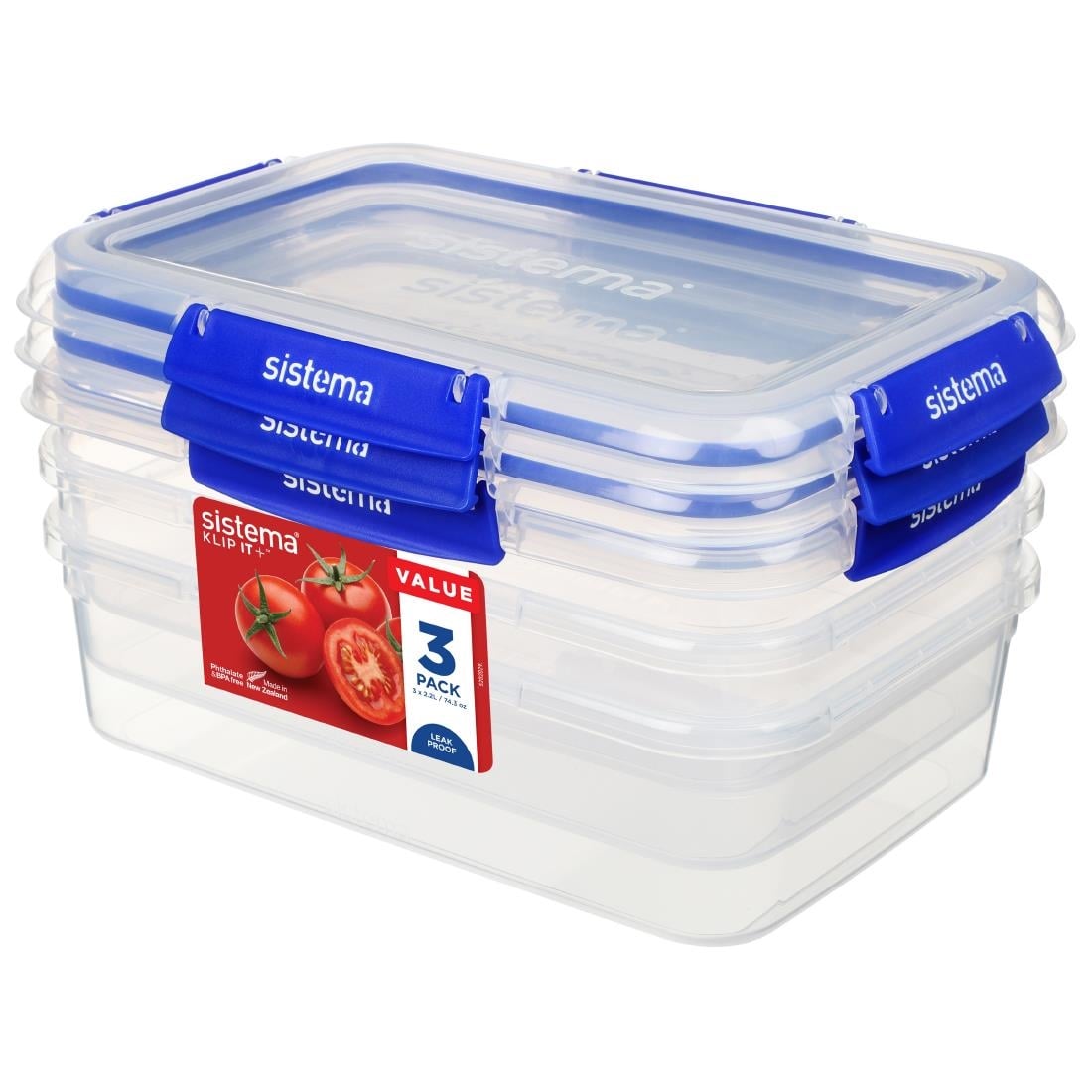 Sistema Klip It vershouddoos 2L (3 stuks) - Afbeelding 2