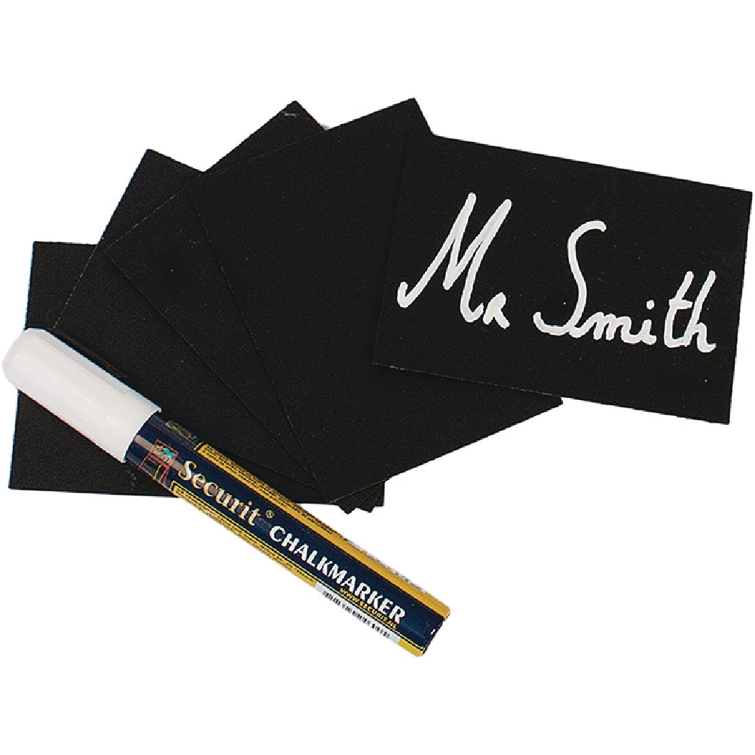 Securit mini krijtbordlabels (20 stuks) - Afbeelding 2
