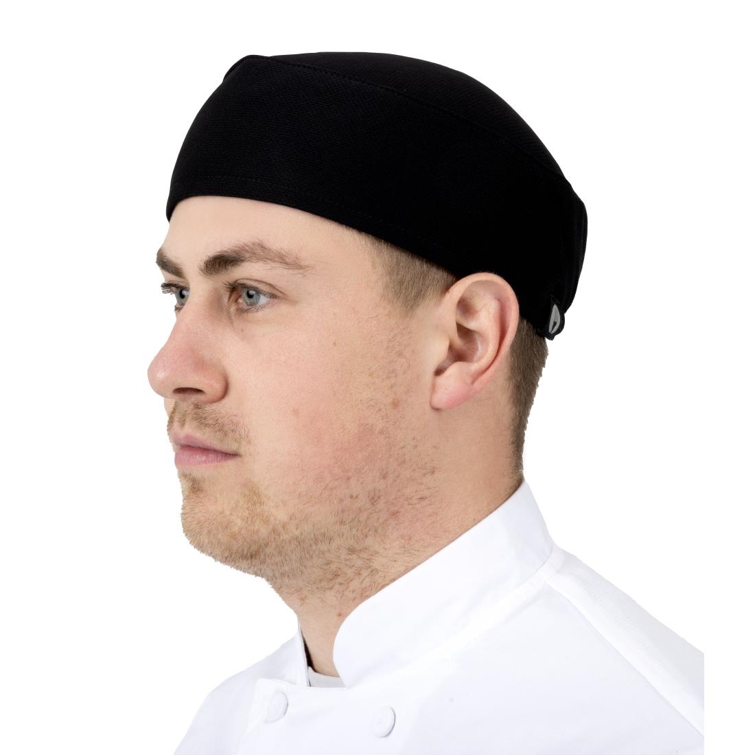 Chef Works Total Vent beanie unisex zwart - Afbeelding 6