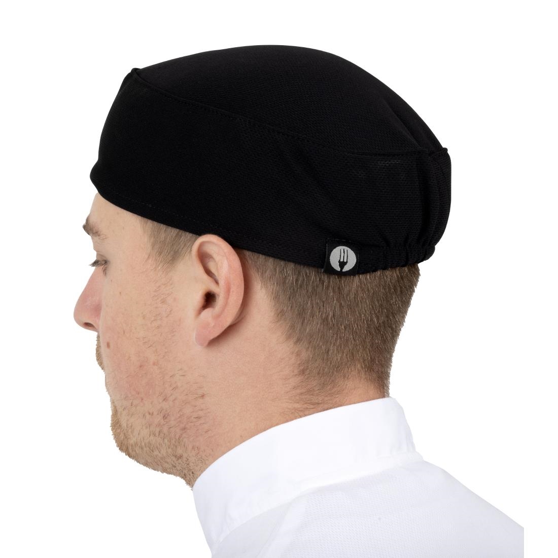 Chef Works Total Vent beanie unisex zwart - Afbeelding 7
