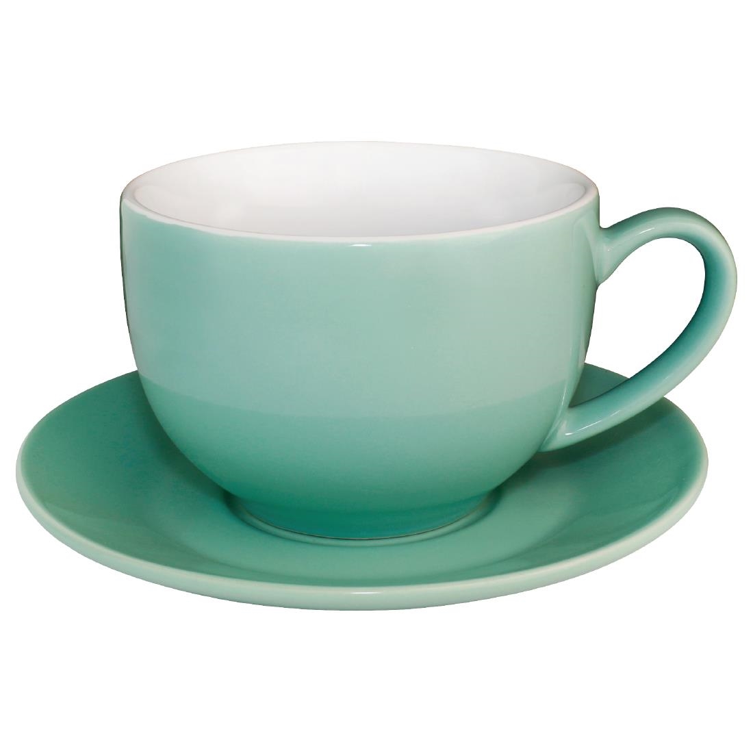 Olympia Café cappuccinokoppen aqua 34cl (12 stuks) - Afbeelding 3