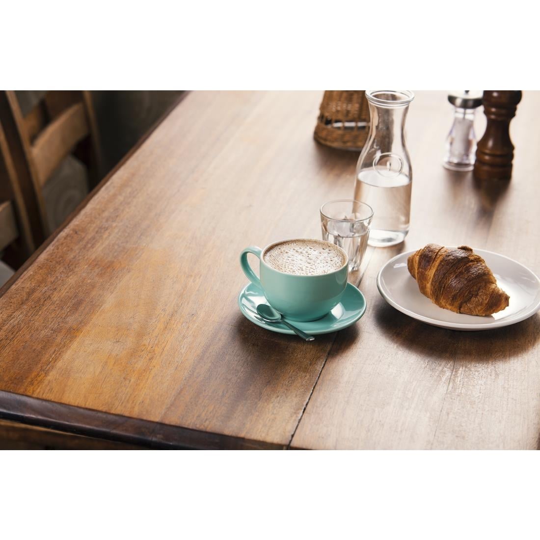 Olympia Café cappuccinokoppen aqua 34cl (12 stuks) - Afbeelding 6