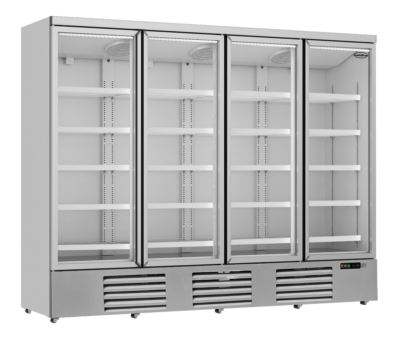 KOELKAST 4 GLASDEUREN *HEFTRUK - Afbeelding 2