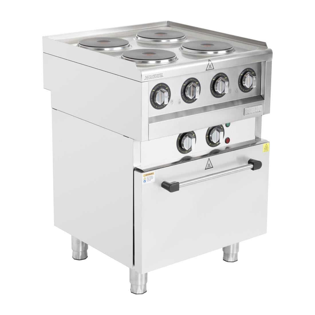 Buffalo 600 Serie 4 Plaat Elektrische Convectie Oven - Afbeelding 2