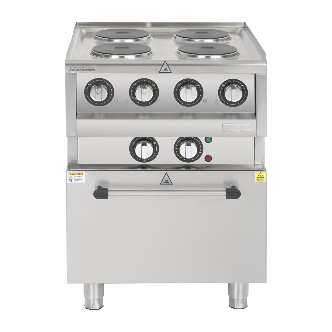 Buffalo 600 Serie 4 Plaat Elektrische Convectie Oven - Afbeelding 3