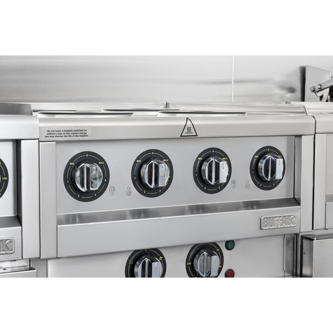 Buffalo 600 Serie 4 Plaat Elektrische Convectie Oven - Afbeelding 10