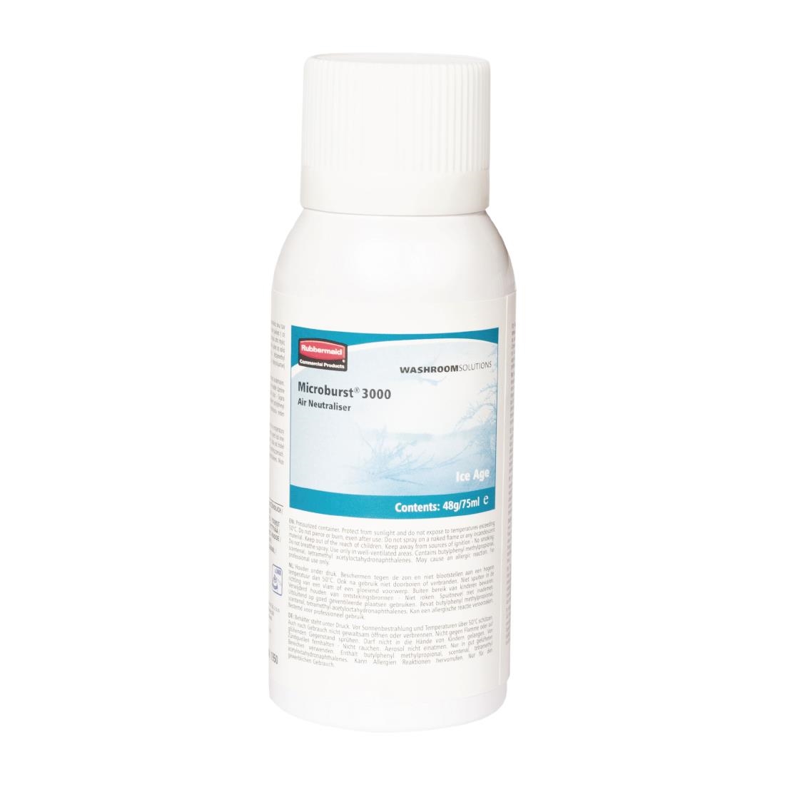 Rubbermaid Microburst luchtverfrisser navulling Ice Age (12 stuks) - Afbeelding 2