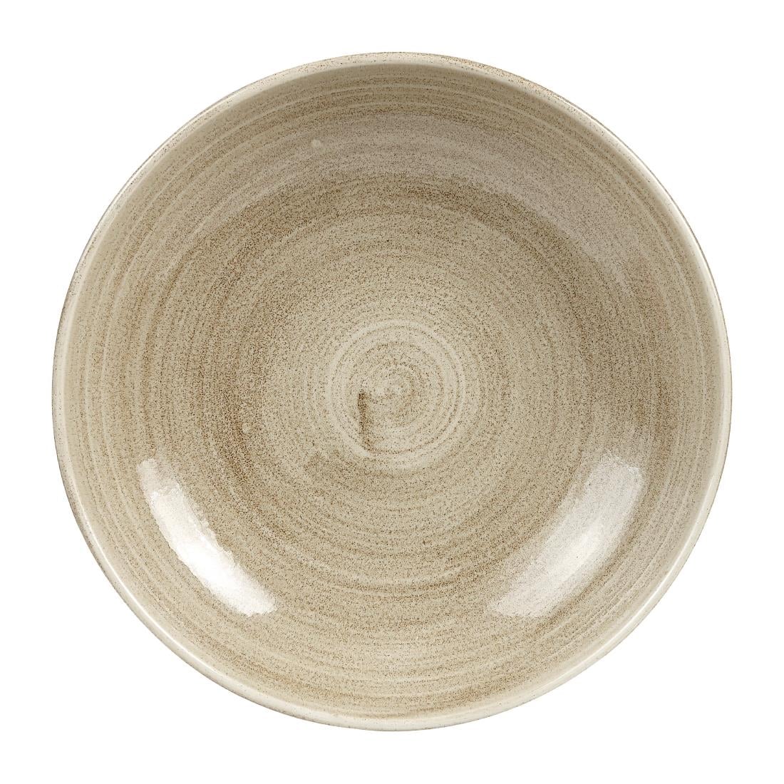 Churchill Stonecast Patina Antique Taupe Coupe Evolve Coupe Bord 32.4cm (8 stuks) - Afbeelding 2