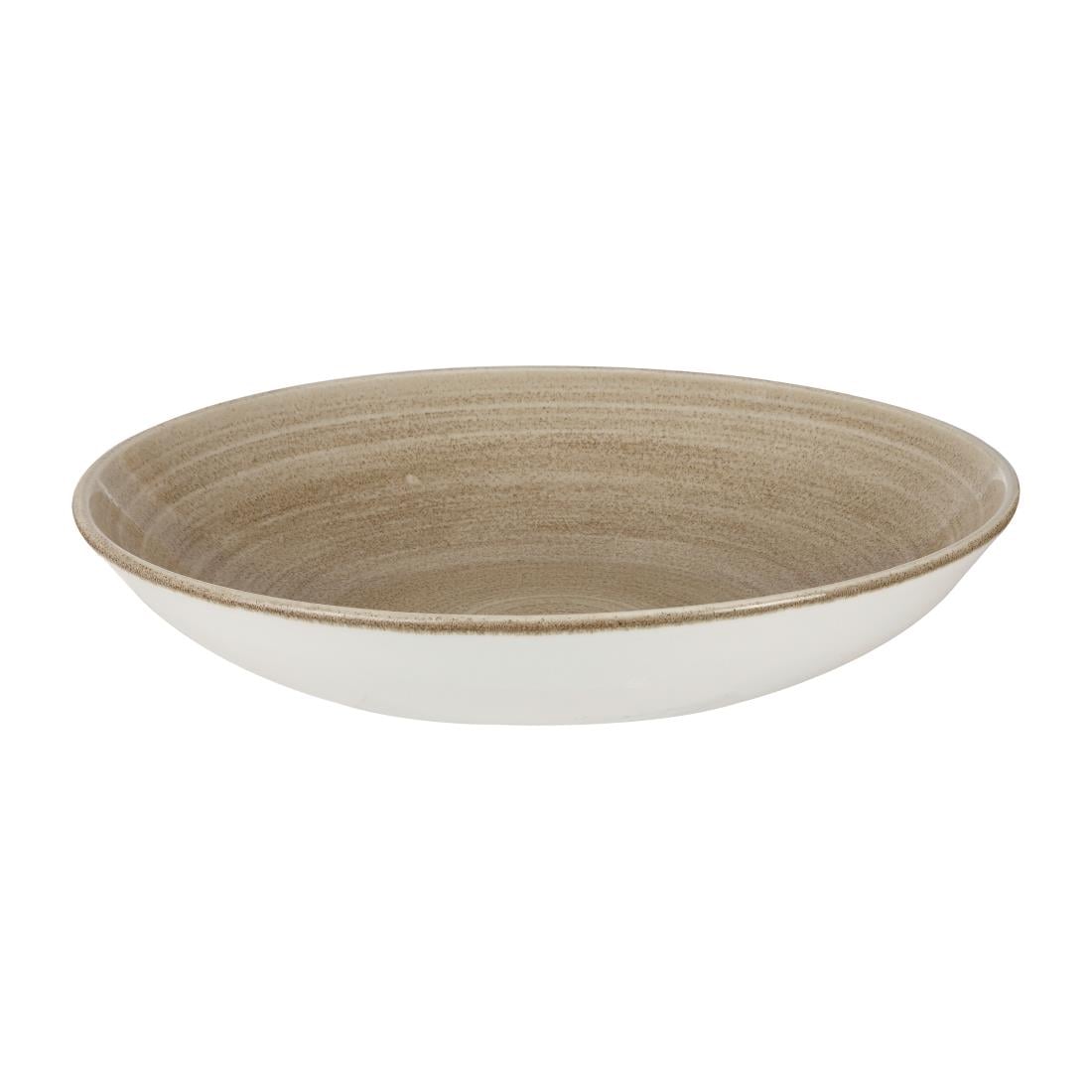 Churchill Stonecast Patina Antique Taupe Coupe Evolve Coupe Bord 32.4cm (8 stuks) - Afbeelding 3