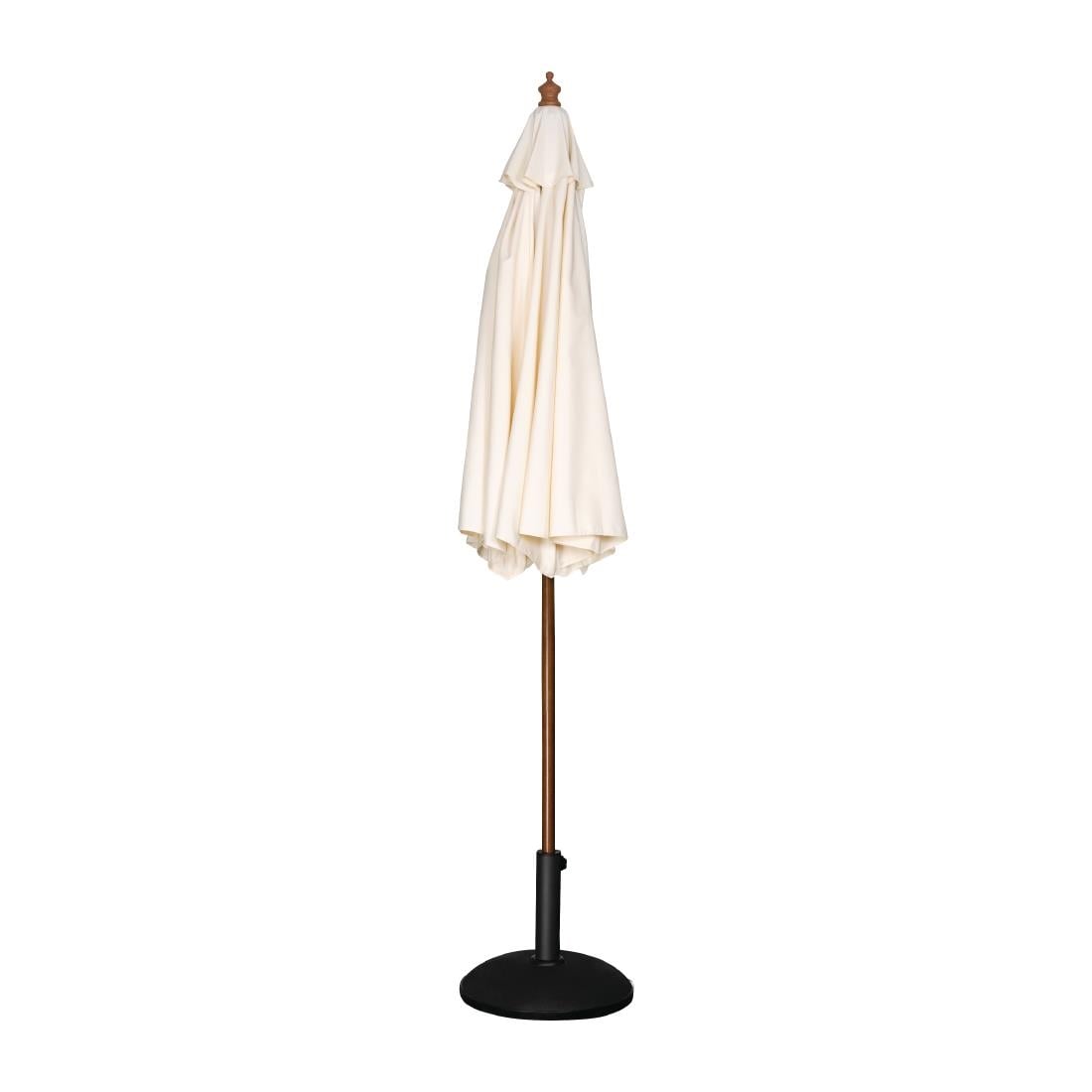 Bolero ronde parasol creme 2,5 meter - Afbeelding 3