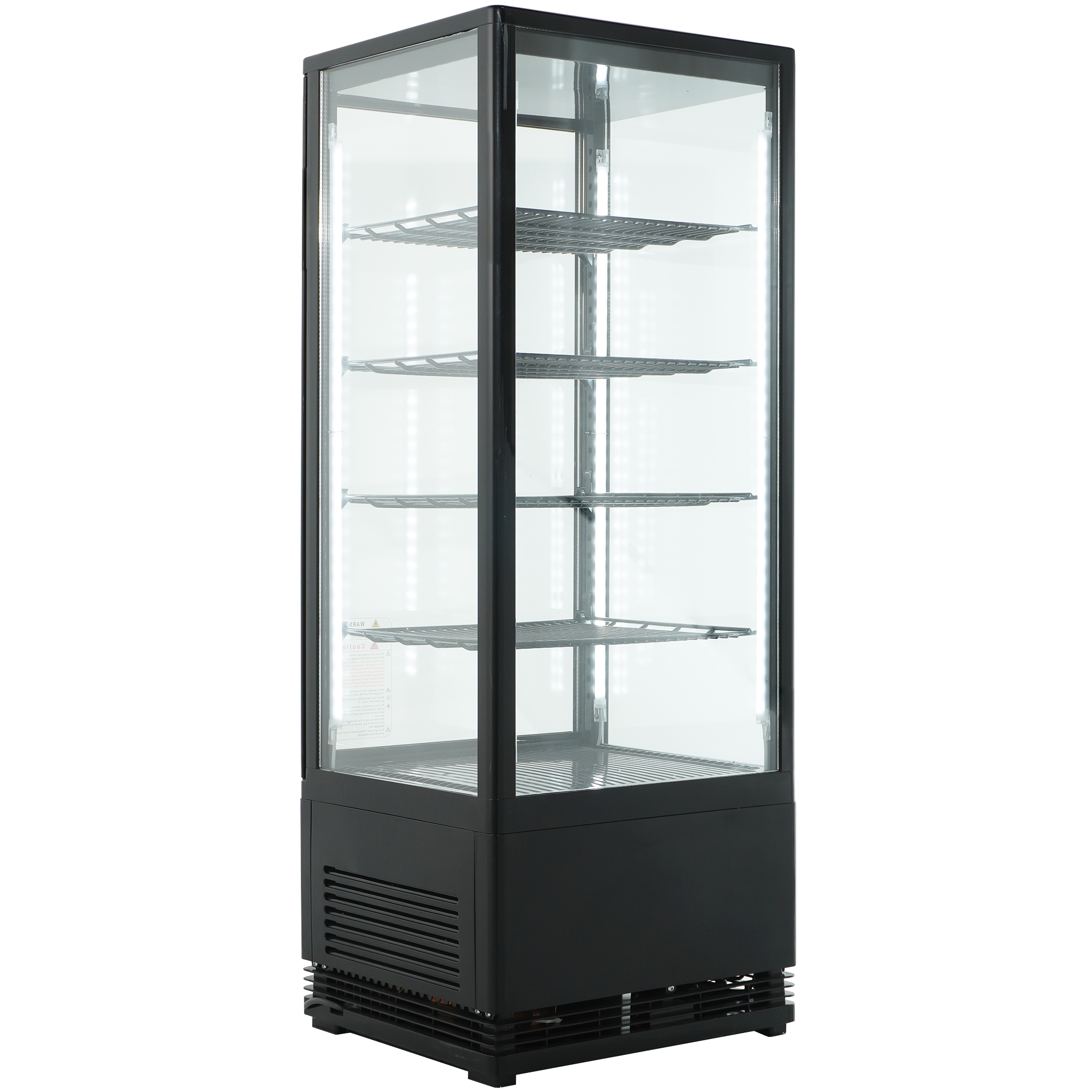 KOELVITRINE 98L ZWART - Afbeelding 4