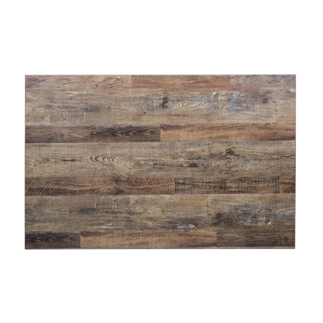 Bolero voorgeboord rechthoekig tafelblad Urban Dark 1100x700mm - Afbeelding 2