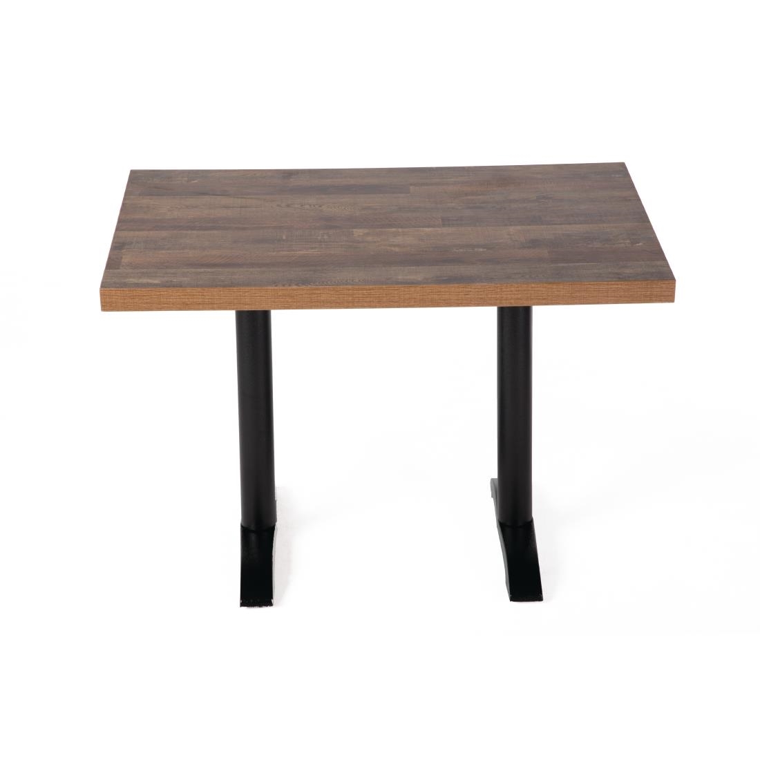 Bolero voorgeboord rechthoekig tafelblad Urban Dark 1100x700mm - Afbeelding 6
