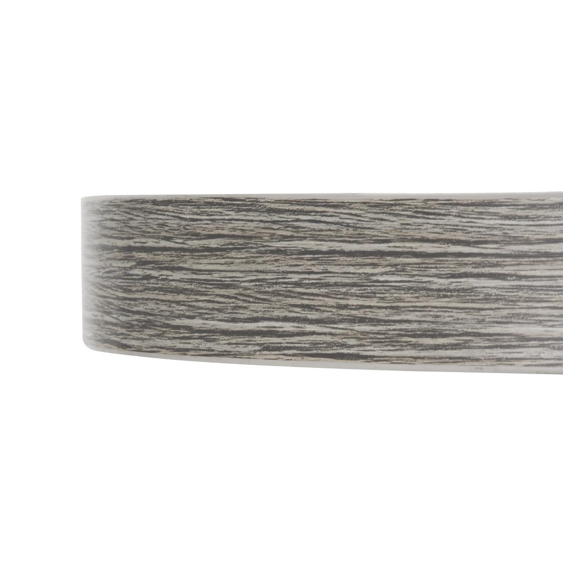 Bolero rond melamine tafelblad essenhout effect voorgeboord 60cm - Afbeelding 4