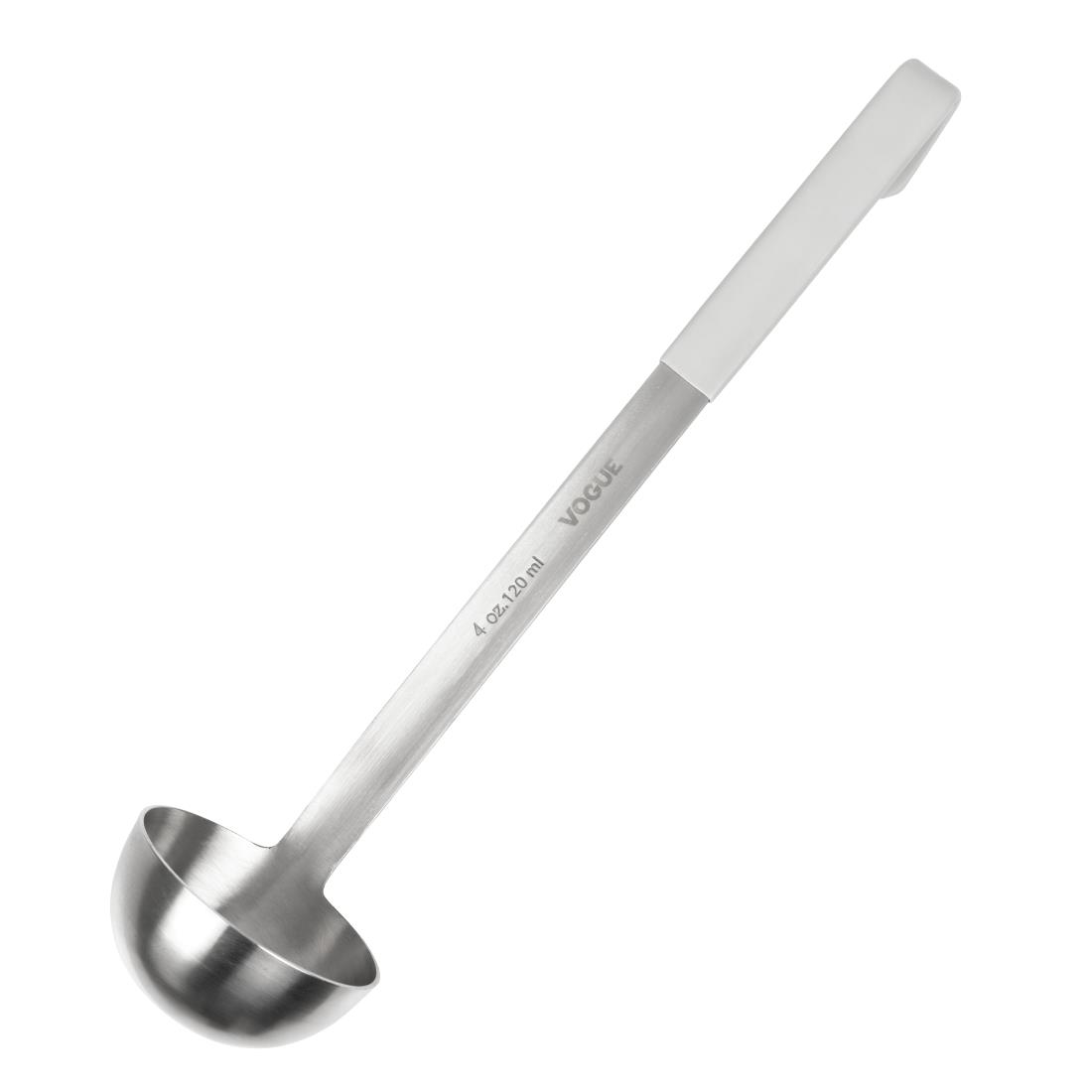 Vogue heavy duty kleurgecodeerde soeplepel grijs 118ml - Afbeelding 2