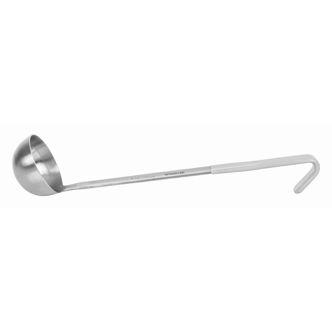 Vogue heavy duty kleurgecodeerde soeplepel grijs 118ml - Afbeelding 3