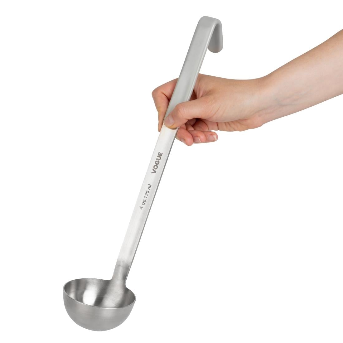 Vogue heavy duty kleurgecodeerde soeplepel grijs 118ml - Afbeelding 8