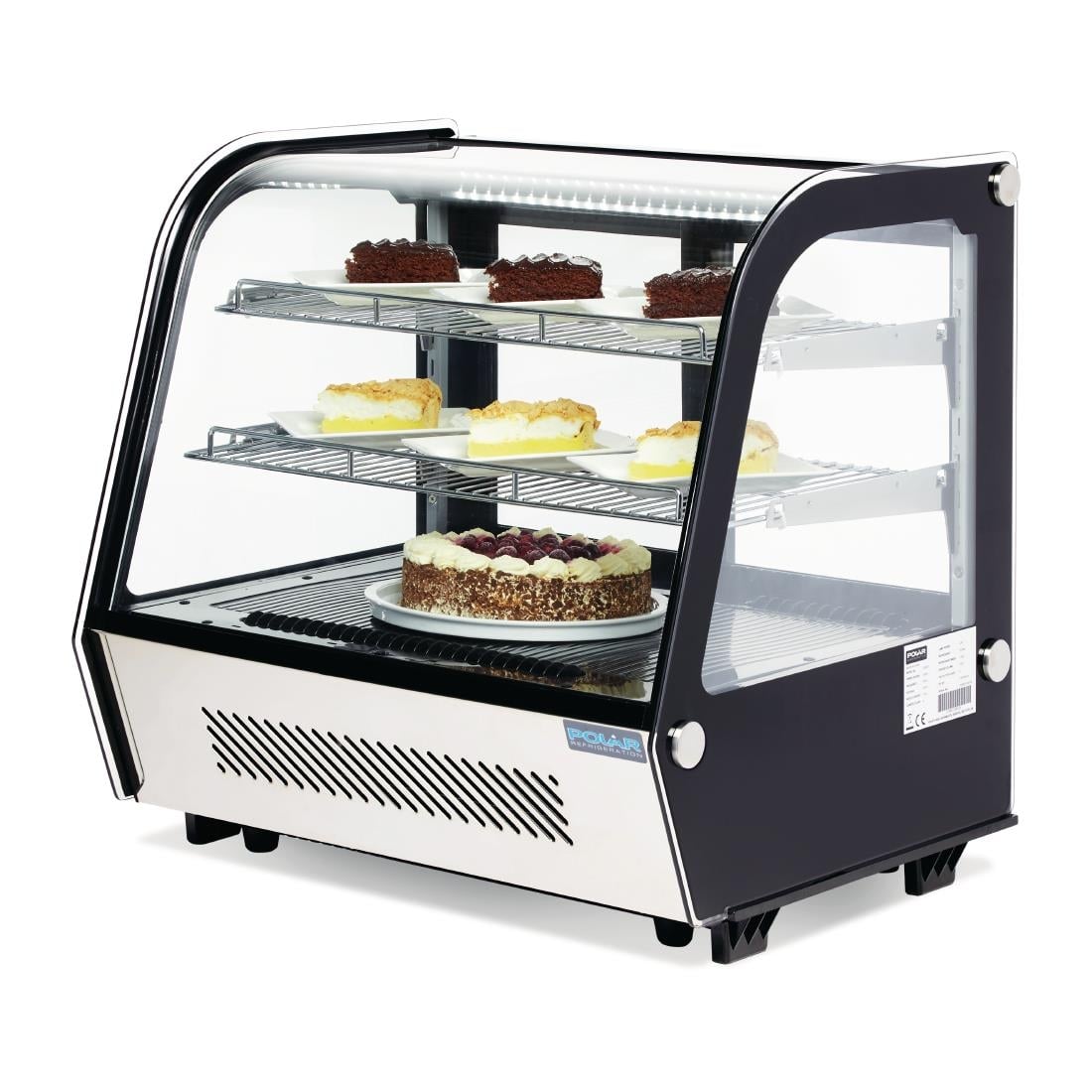 Polar G-serie tafelmodel koelvitrine 120L - Afbeelding 3