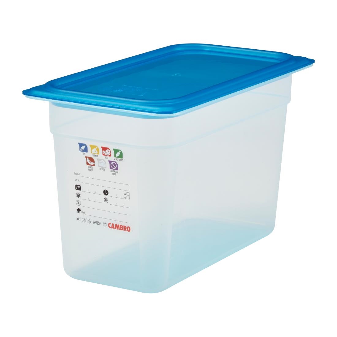 Cambro Safetrak IML polypropyleen voedselbewaarbak 1/3GN 200mm - Afbeelding 7